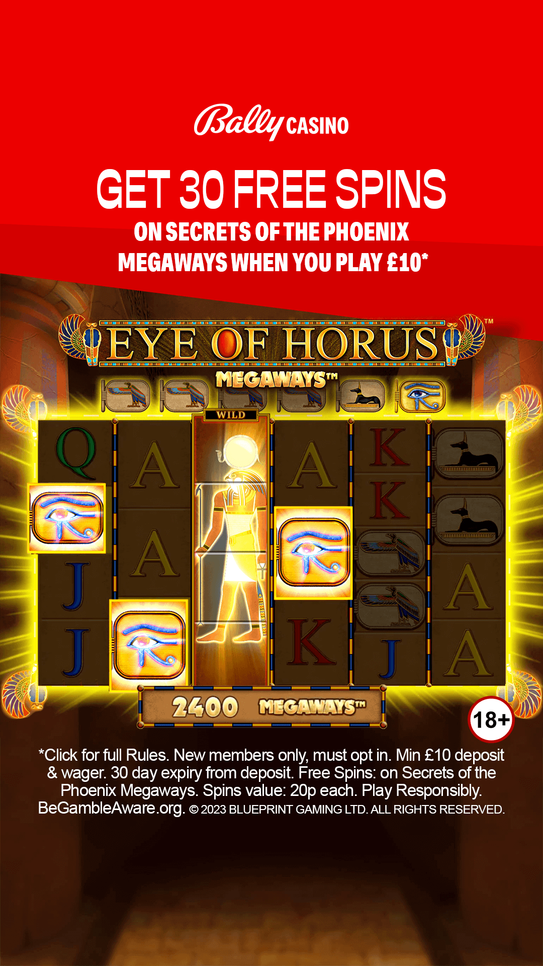 Eye of Horus Megaways Ad
