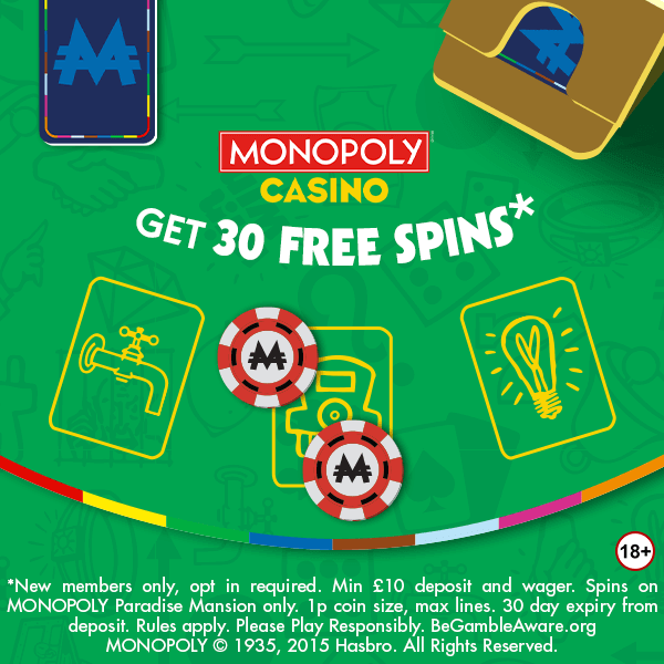 Monopoly Casino Poker Ad
